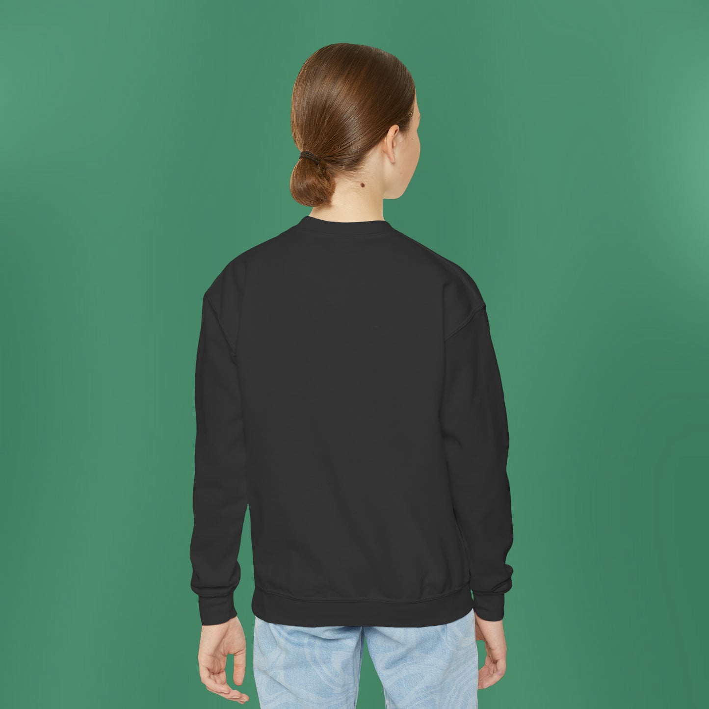 Fearfully and Wonderfully Made - Purple Girl's Crewneck Sweatshirt