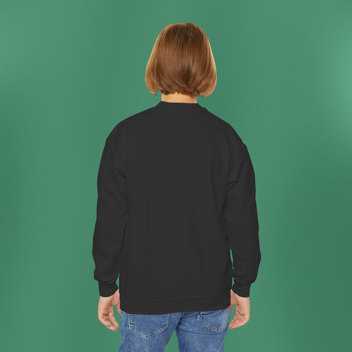 Fearfully and Wonderfully Made - Dark Grayscale Children's Crewneck Sweatshirt