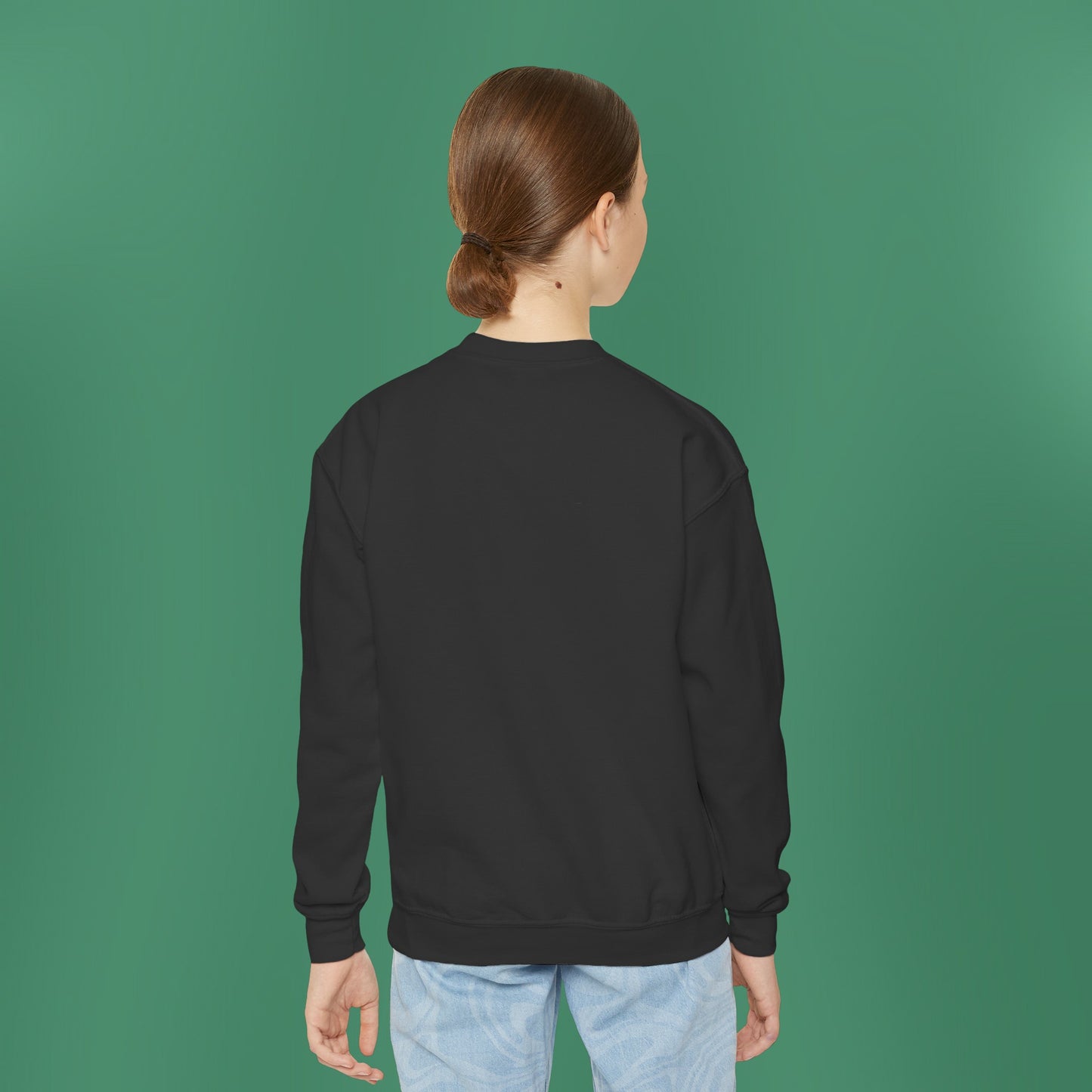 Fearfully and Wonderfully Made - Dark Grayscale Children's Crewneck Sweatshirt