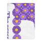 Isaiah 40:8 - Purple Daisy Velveteen Microfiber Blanket