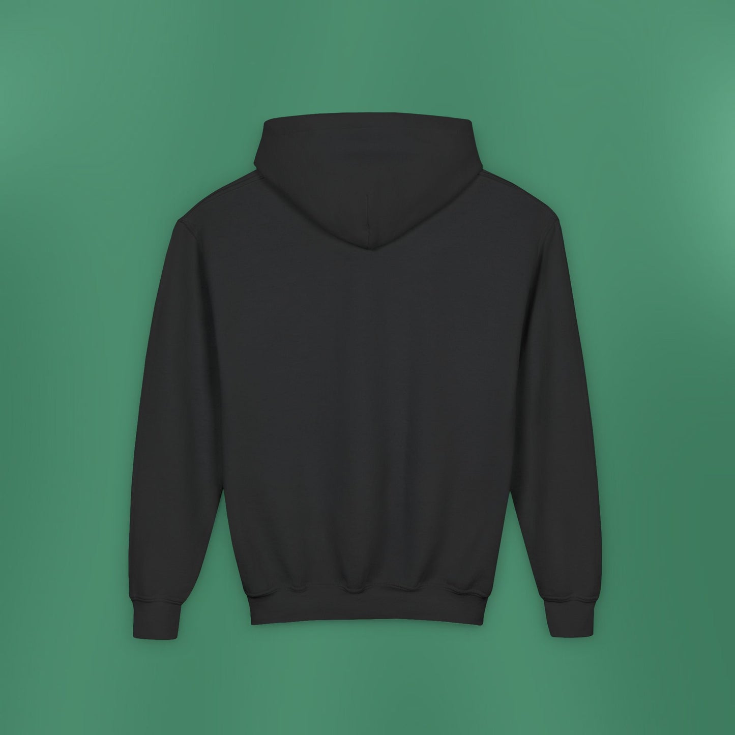 Hunger and Thirst - Green Girl's Hooded Sweatshirt