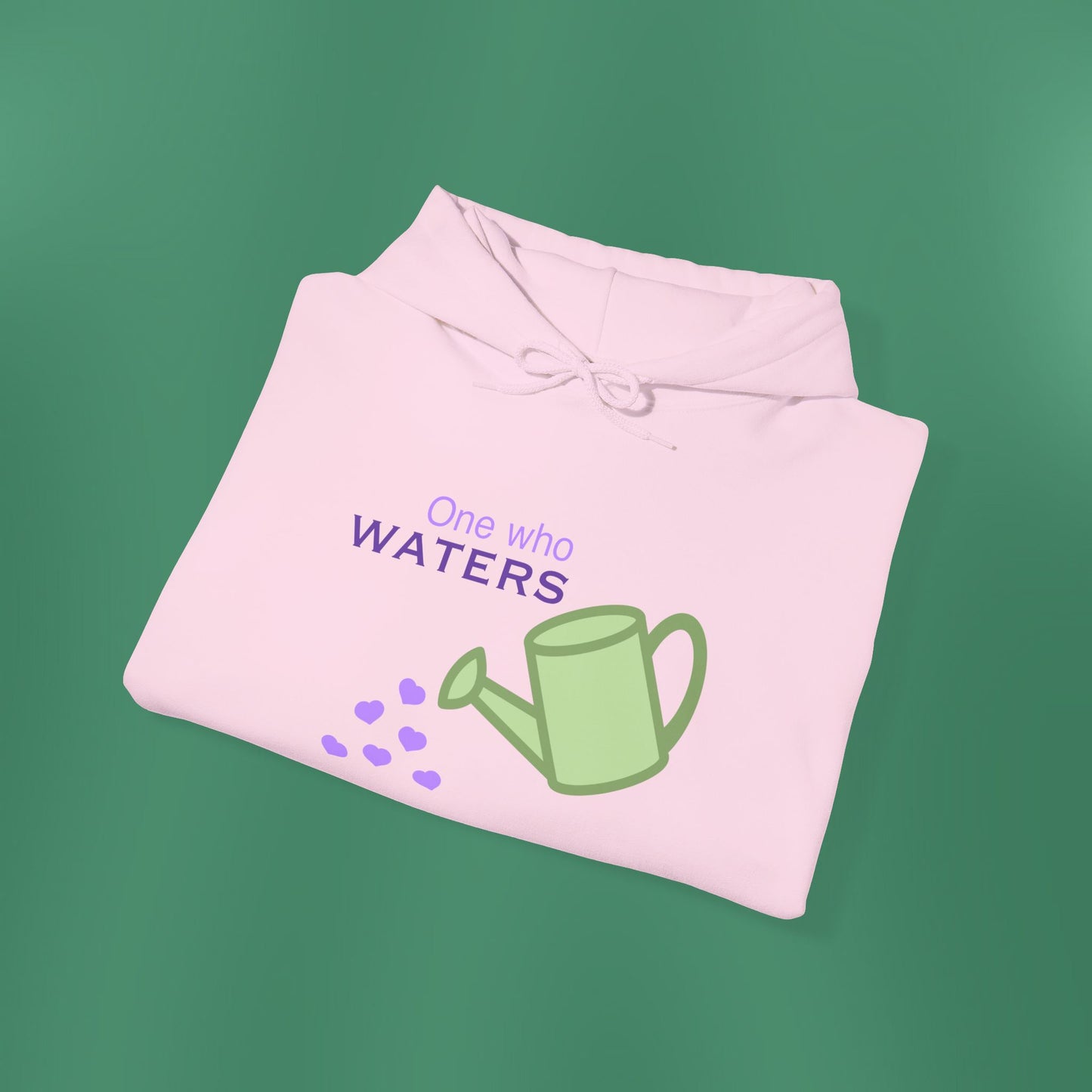 Psalm 11:25 - Purple Hooded Sweatshirt