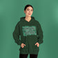 Proverbs 31:30 - Dark Green Hooded Sweatshirt