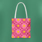 Isaiah 40:8 - Pink Daisy Tote Bag