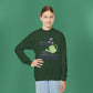 Psalm 11:25 - Purple Girl's Crewneck Sweatshirt