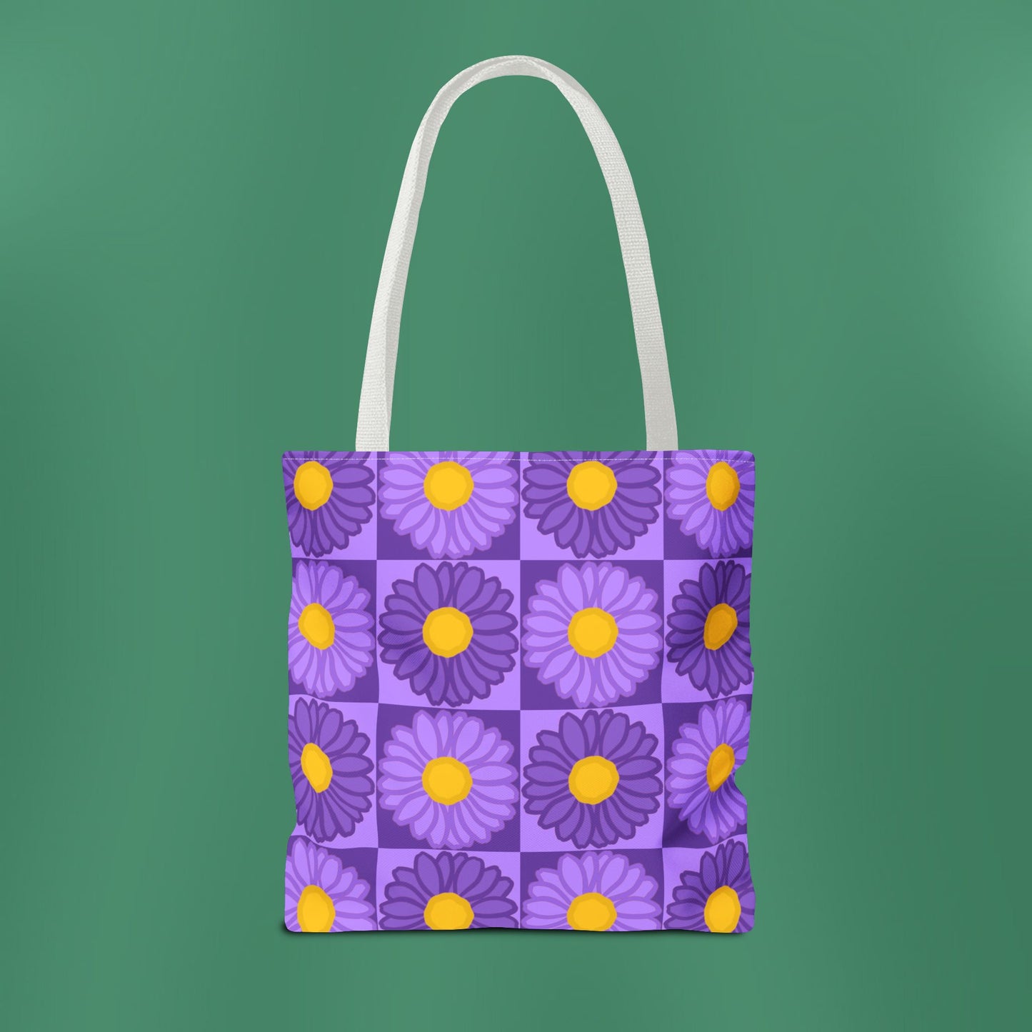 Isaiah 40:8 - Purple Daisy Tote Bag