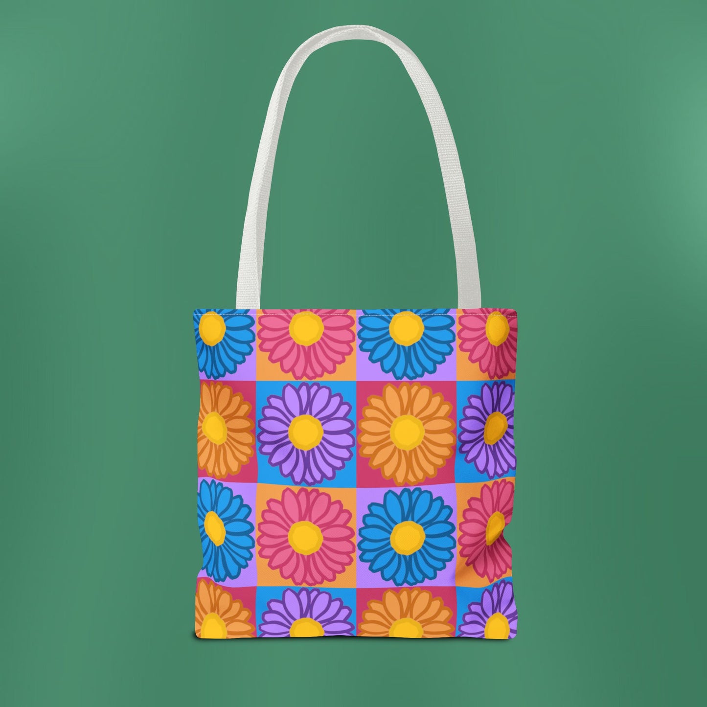 Isaiah 40:8 - Multi Daisy Tote Bag