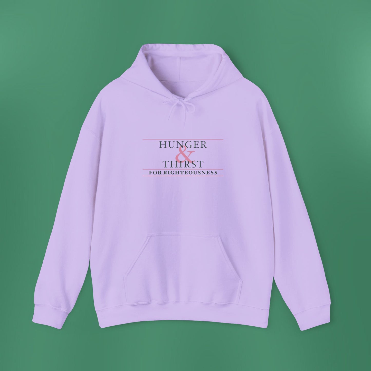 Hunger and Thirst - Green Women's Hooded Sweatshirt