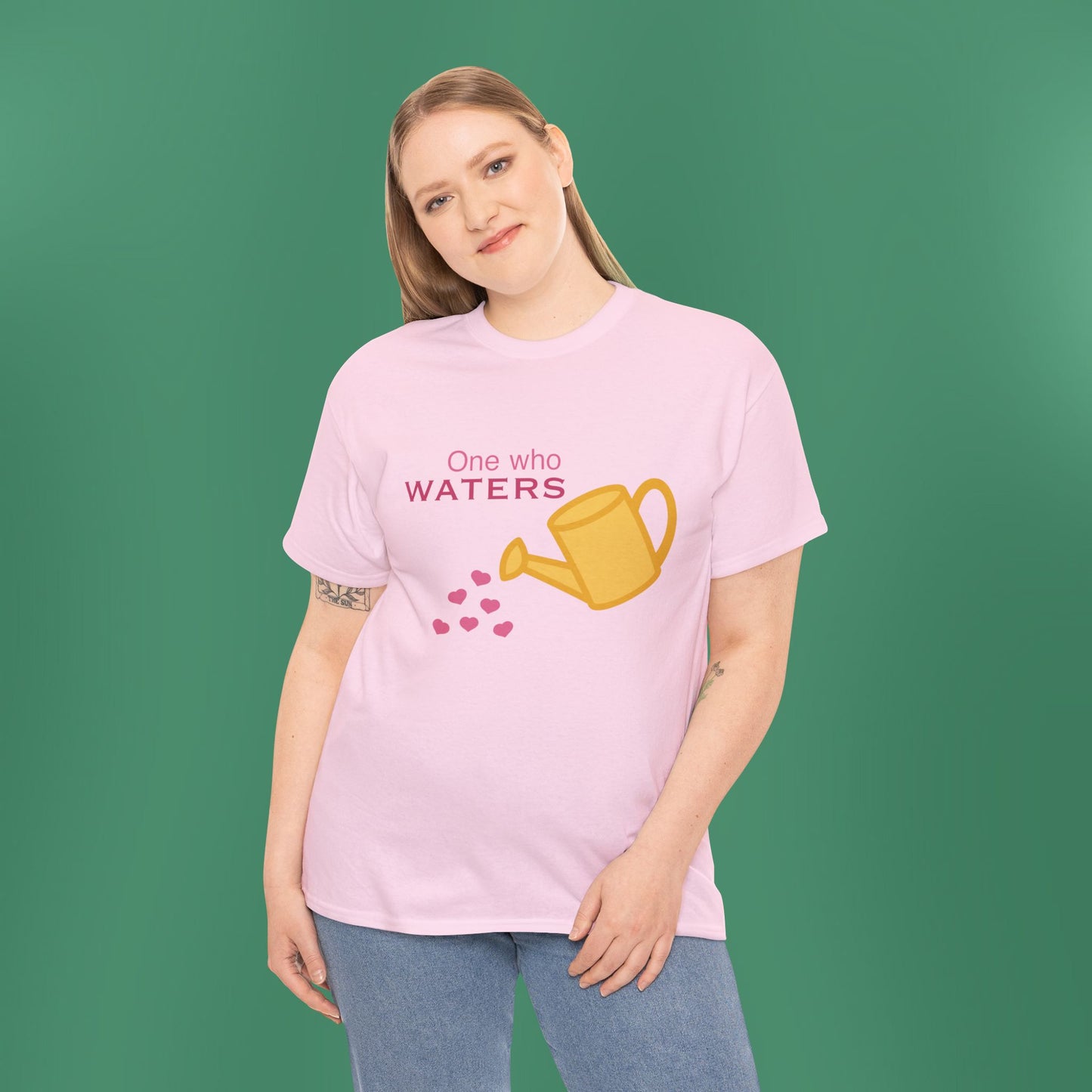 Psalm 11:25 - Pink Cotton T-Shirt