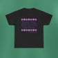 Isaiah 40:8 - Purple Daisy Cotton T-Shirt (Front Only)