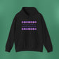 Isaiah 40:8 - Purple Daisy Hooded Sweatshirt