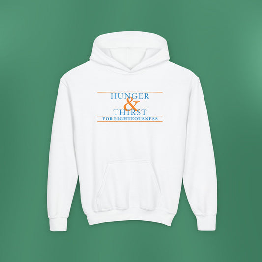 Hunger and Thirst - Blue Children's Hooded Sweatshirt