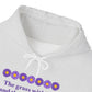 Isaiah 40:8 - Purple Daisy Hooded Sweatshirt