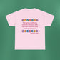Isaiah 40:8 - Multi Daisy Cotton T-Shirt (Front Only)