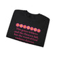 Isaiah 40:8 - Pink Daisy Women's Crewneck Sweatshirt