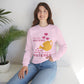 Psalm 11:25 - Pink Crewneck Sweatshirt (Front Only)