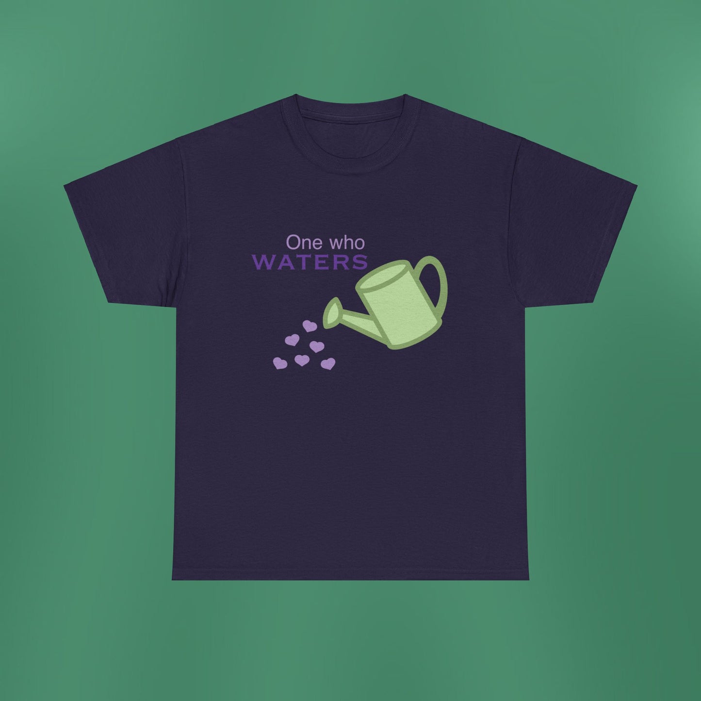Psalm 11:25 - Purple Cotton T-Shirt