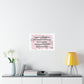 Proverbs 31:30 - Pink Matte Horizontal Poster