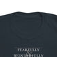 Fearfully and Wonderfully Made - Dark Grayscale Toddler T-Shirt