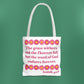 Isaiah 40:8 - Pink Daisy Tote Bag