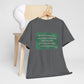 Proverbs 31:30 - Dark Green Cotton T-Shirt