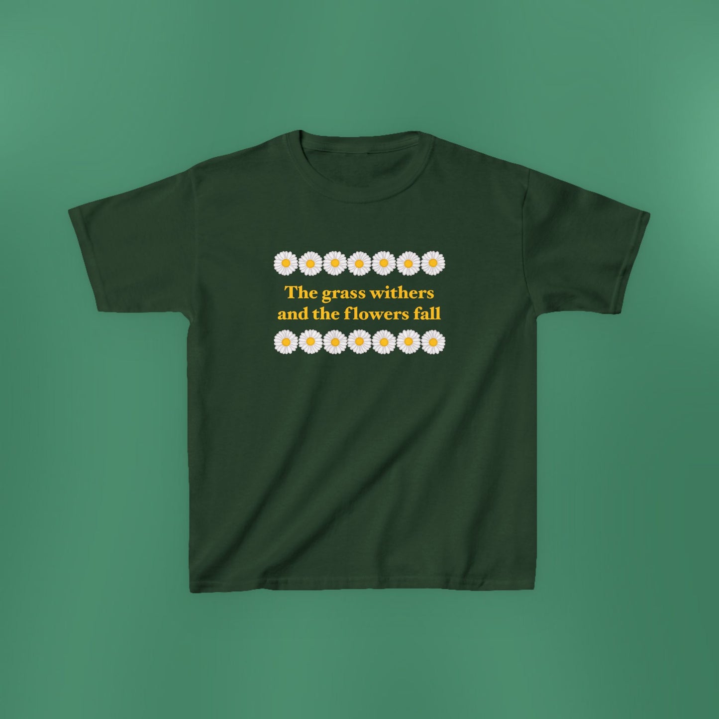 Isaiah 40:8 - Classic Daisy Girl's T-Shirt