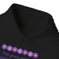 Isaiah 40:8 - Purple Daisy Hooded Sweatshirt
