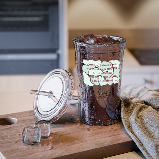 Proverbs 31:30 - Green 16 oz. Cup