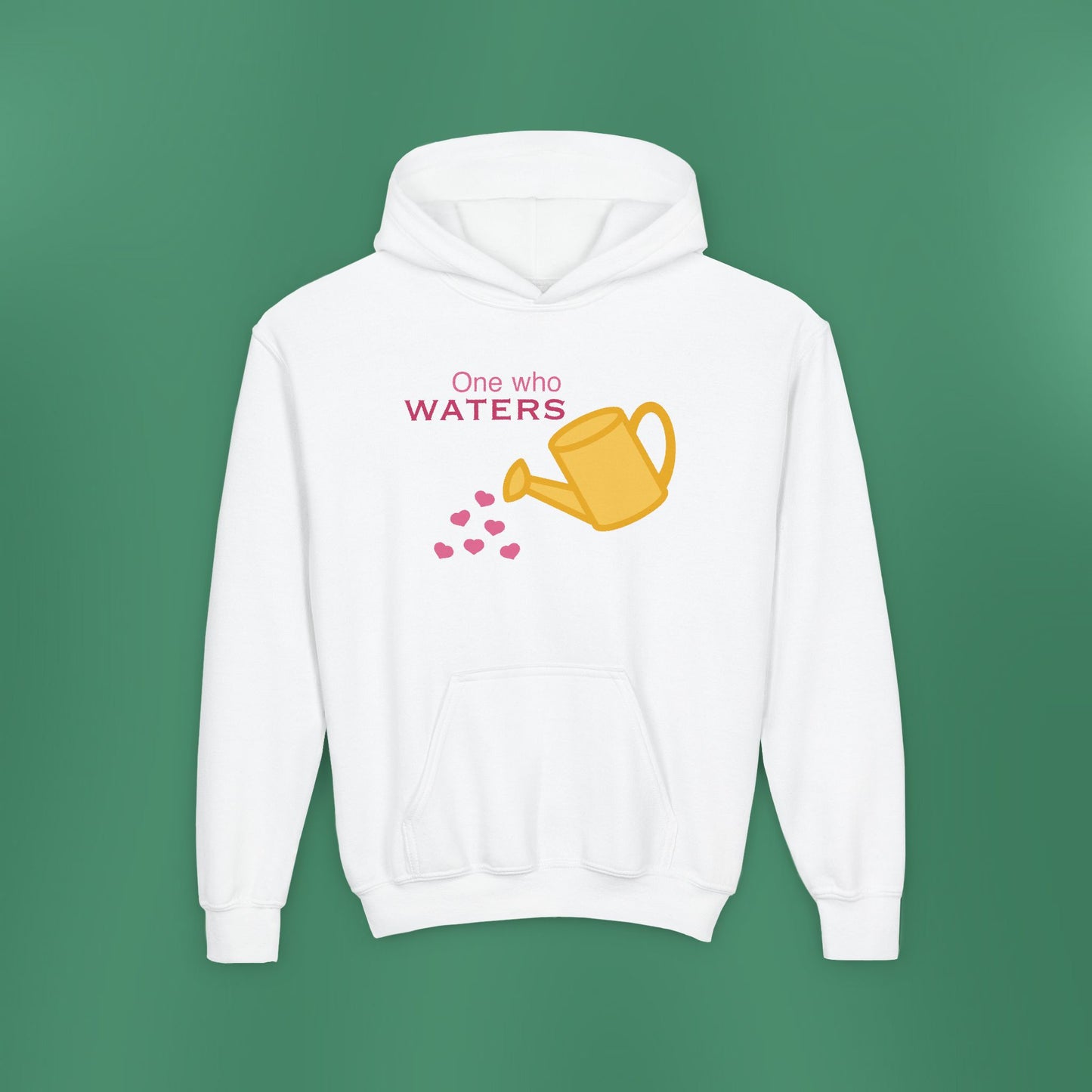 Psalm 11:25 - Pink Girl's Hooded Sweatshirt