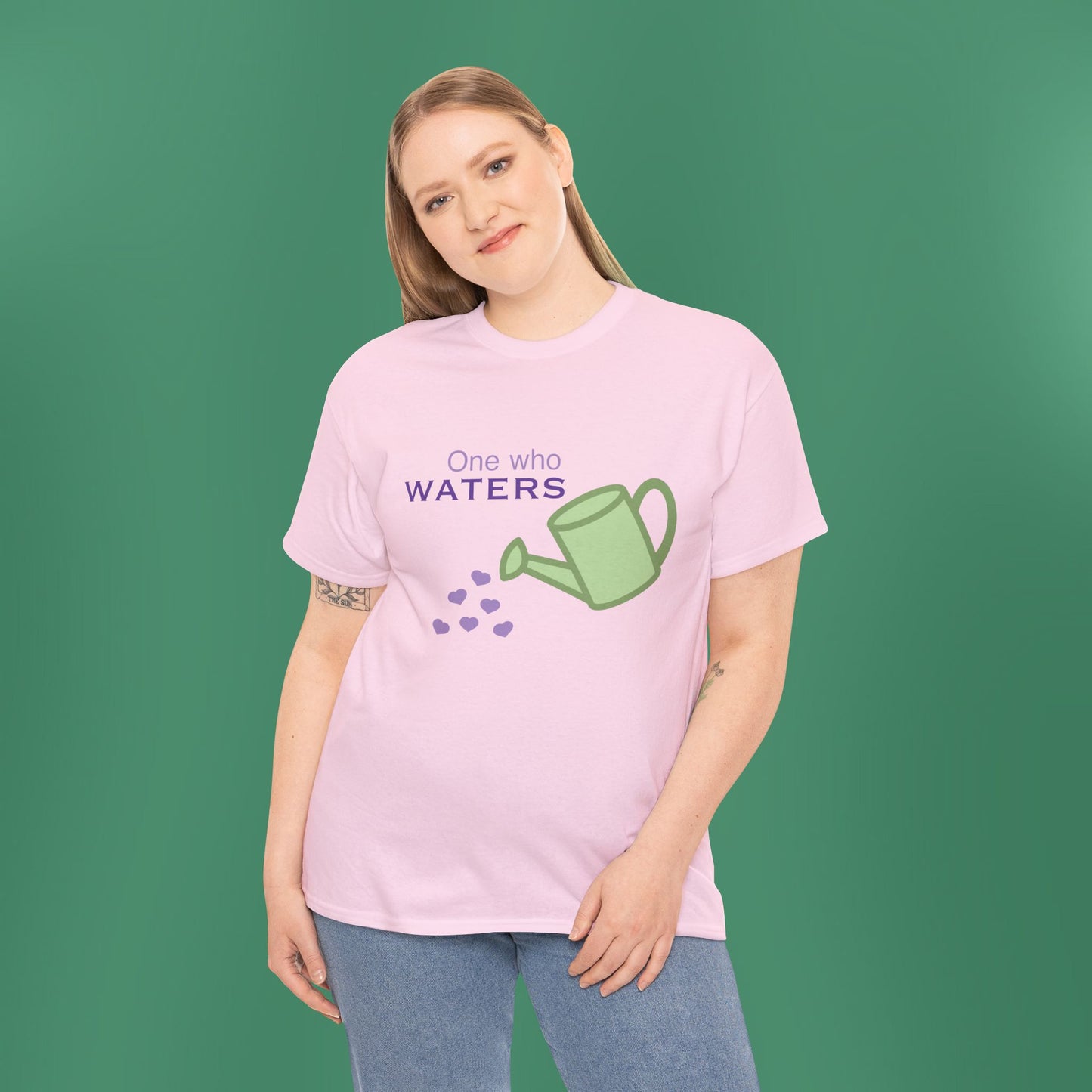 Psalm 11:25 - Purple Cotton T-Shirt