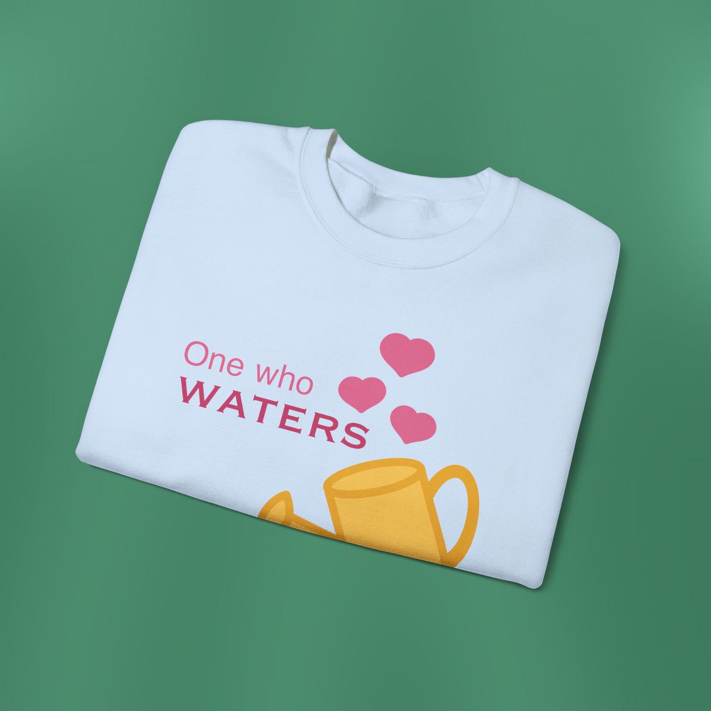 Psalm 11:25 - Pink Crewneck Sweatshirt (Front Only)