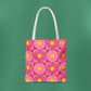 Isaiah 40:8 - Pink Daisy Tote Bag