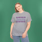 Isaiah 40:8 - Purple Daisy Cotton T-Shirt