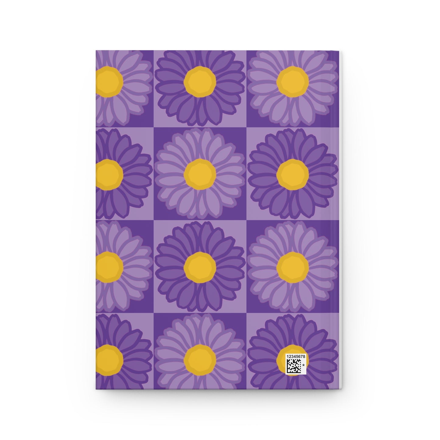 Isaiah 40:8 - Purple Daisy Hardcover Journal