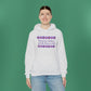 Isaiah 40:8 - Purple Daisy Hooded Sweatshirt