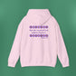 Isaiah 40:8 - Purple Daisy Hooded Sweatshirt