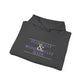 Fearfully and Wonderfully Made - Purple Women's Hooded Sweatshirt