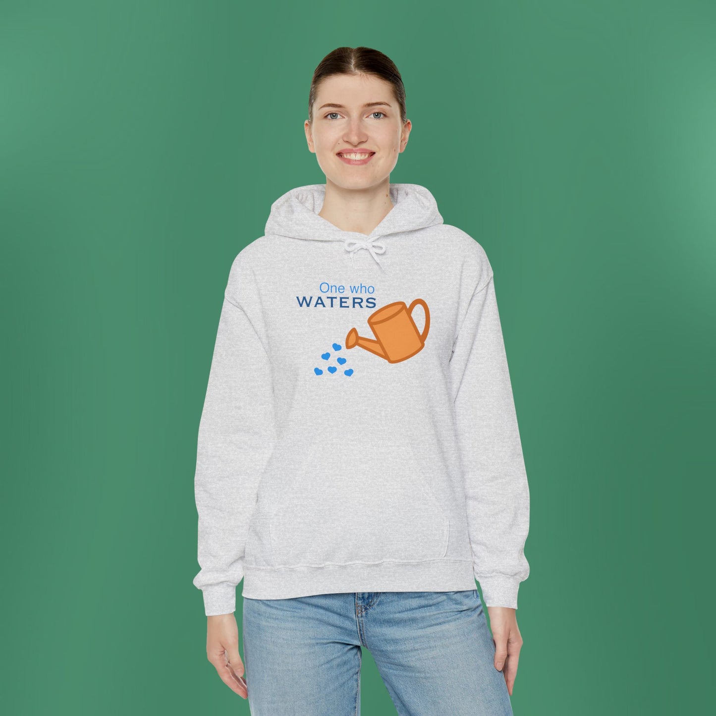 Psalm 11:25 - Blue Hooded Sweatshirt