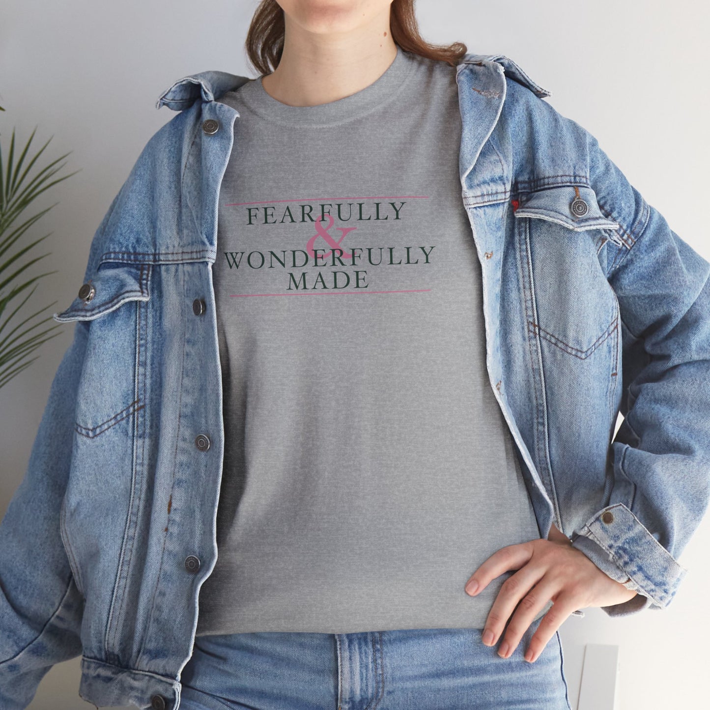 Fearfully and Wonderfully Made - Green Women's T-Shirt