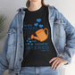 Psalm 11:25 - Blue Cotton T-Shirt (Front Only)