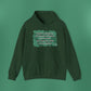 Proverbs 31:30 - Dark Green Hooded Sweatshirt