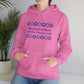 Isaiah 40:8 - Purple Daisy Hooded Sweatshirt