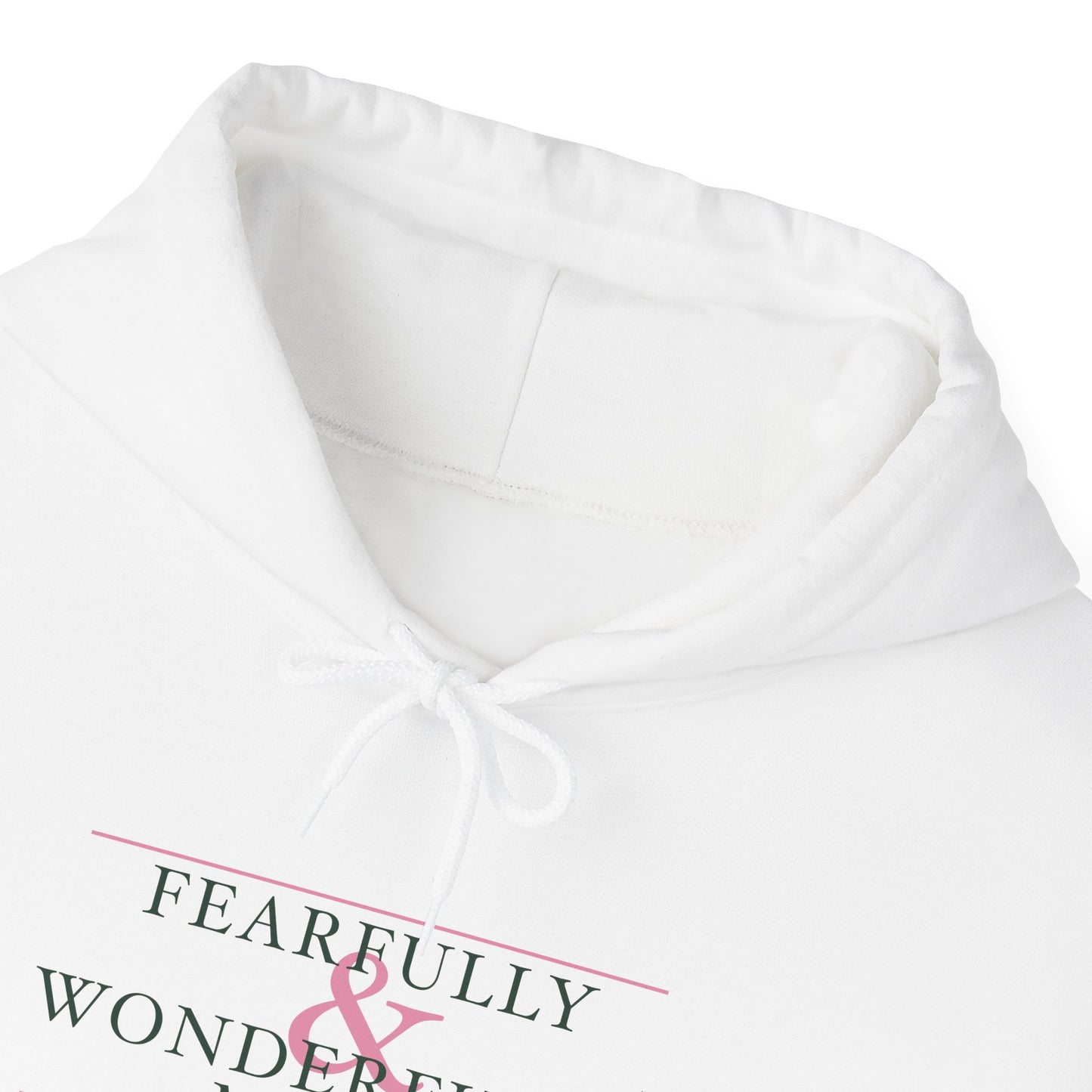 Fearfully and Wonderfully Made - Green Women's Hooded Sweatshirt