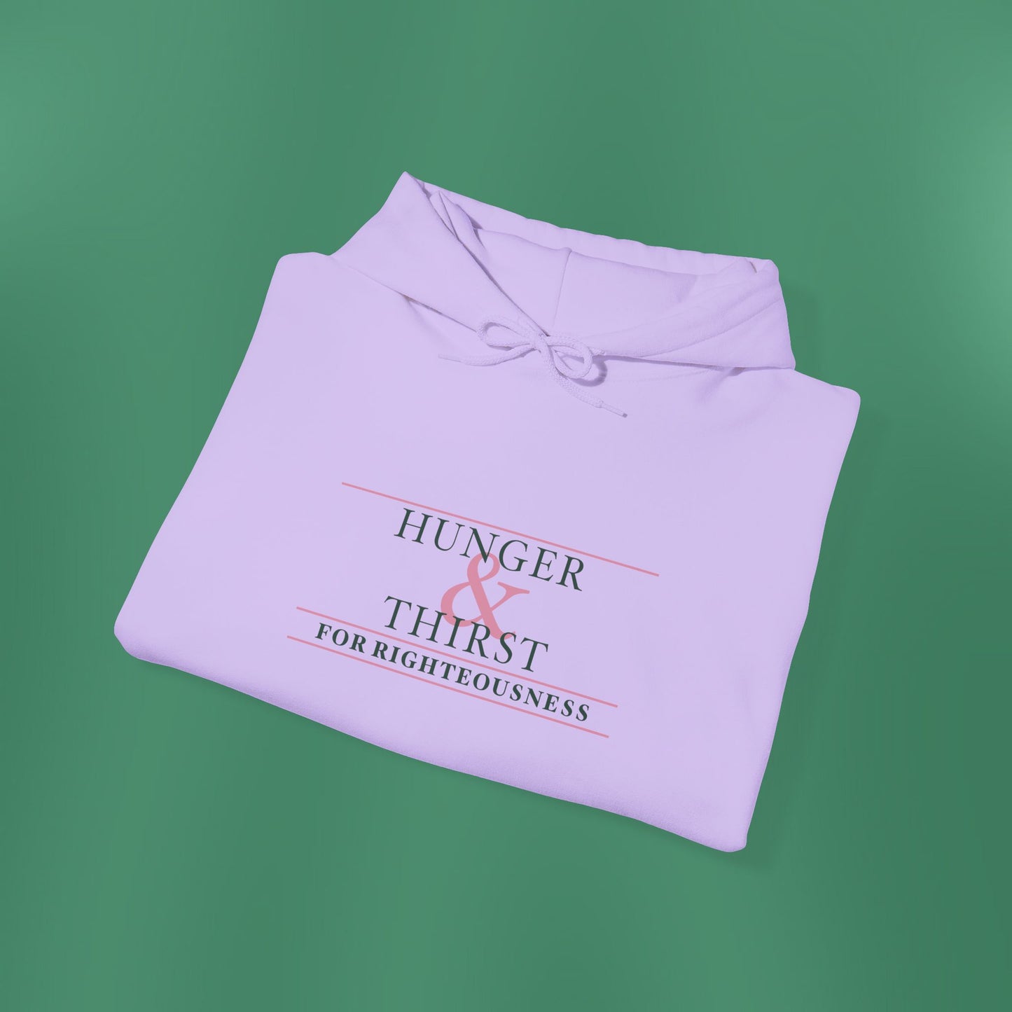 Hunger and Thirst - Green Women's Hooded Sweatshirt