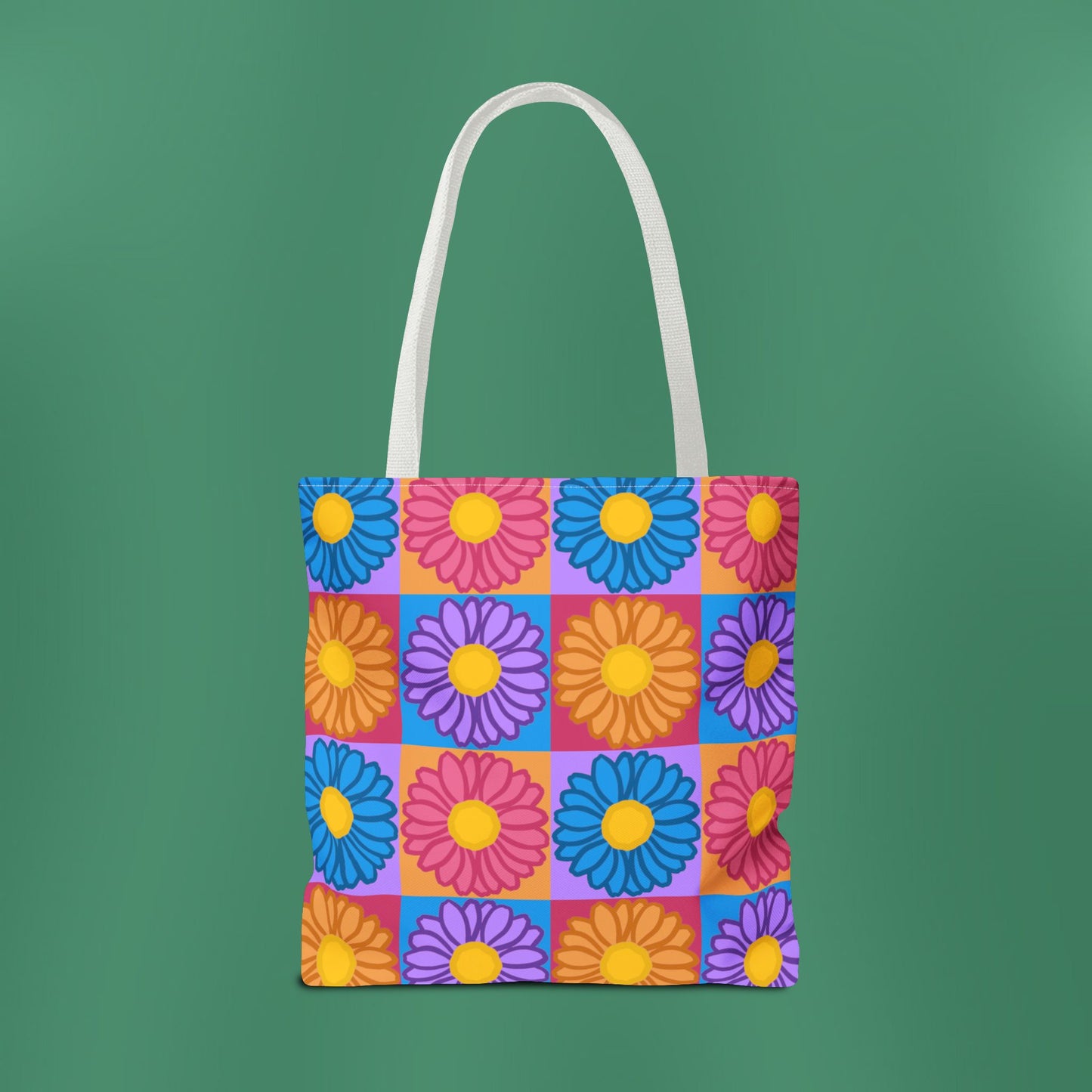 Isaiah 40:8 - Multi Daisy Tote Bag