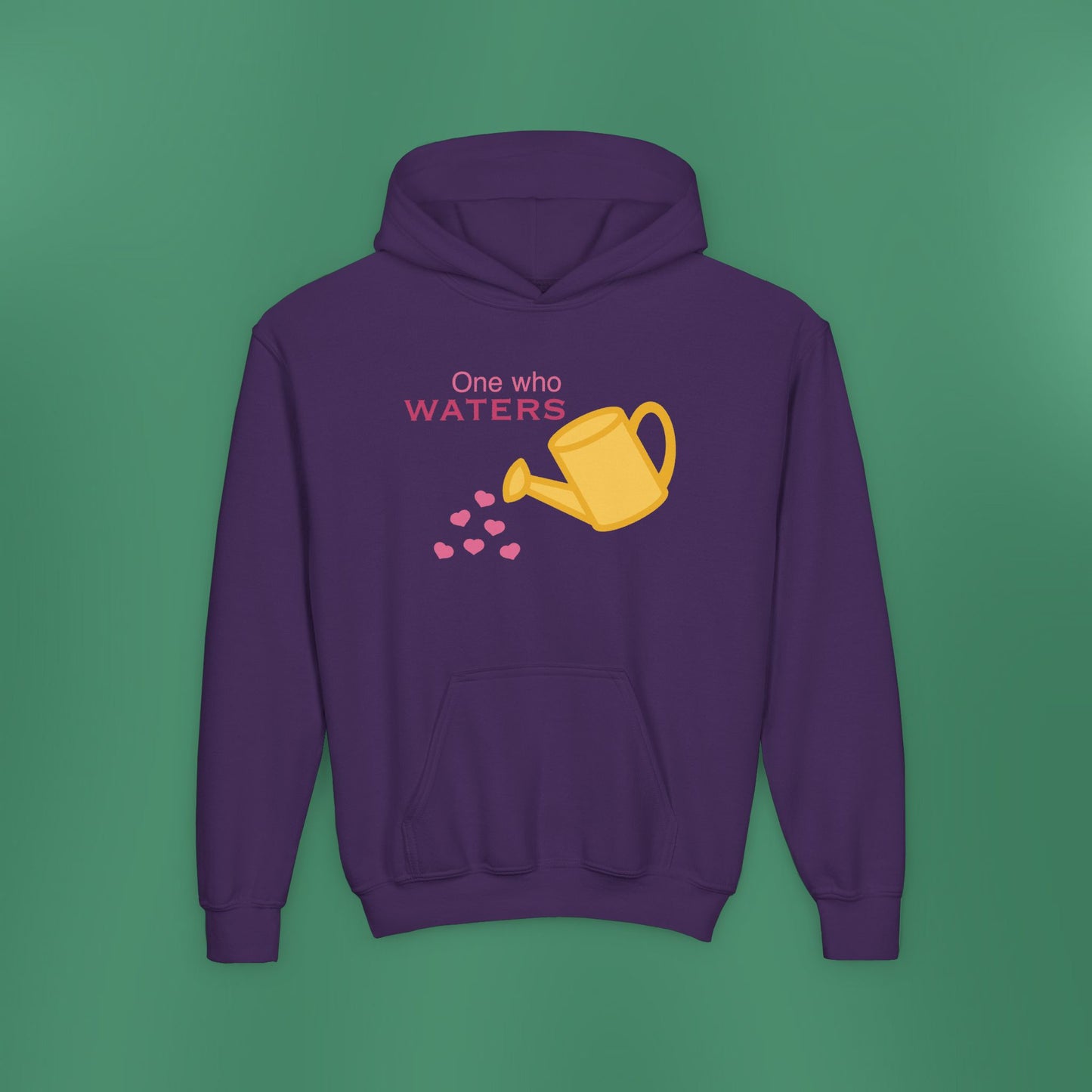 Psalm 11:25 - Pink Girl's Hooded Sweatshirt