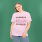 Isaiah 40:8 - Multi Daisy Cotton T-Shirt (Front Only)