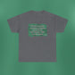 Proverbs 31:30 - Dark Green Cotton T-Shirt
