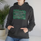 Proverbs 31:30 - Dark Green Hooded Sweatshirt