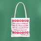 Isaiah 40:8 - Pink Daisy Tote Bag